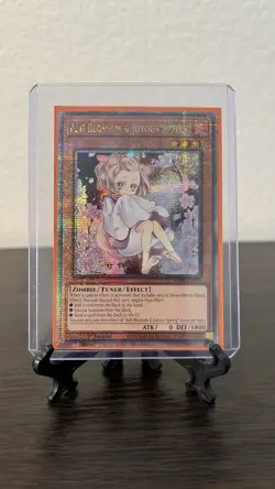 Yu-Gi-Oh! Ash Blossom & Joyous Spring, RA04-EN025, Quarter Century Secret Rare - Image 1