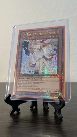 Yu-Gi-Oh! Ash Blossom & Joyous Spring, RA04-EN025, Quarter Century Secret Rare - Image 3