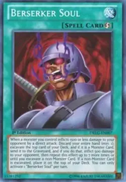 Berserker Soul - DRLG-EN007 - Secret Rare Yugioh - Image 1
