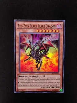 RED-EYES BLACK FLARE DRAGON - CORE EN020 - UNLIMITED - SUPER RARE - NEAR MINT - Image 1