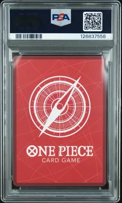 2025 PSA Magazine Promo Shanks OP09-001 One Piece Promotion Cards Foil PSA 10 - Image 2