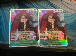 One Piece Eustass"Captain"Kid OP01-051 Romance Dawn Foil 2 copies! - Image 1