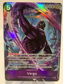 Vergo Alt Art OP14-061 One Piece TCG English - Image 1