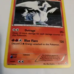 Pokemon TCG Reshiram BW004 Holo Black White Promo Card NM NEVER PLAYED WITH - Image 5