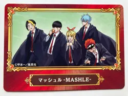 Mashle Mash Burnedead Japanese Card Anime Manga TCG Comic Shonen Jump 2022 No2 - Image 2