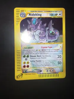 Pokemon Card - Crystal Nidoking Holo Eng - Aquapolis #150/147 - Image 1