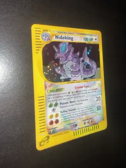 Pokemon Card - Crystal Nidoking Holo Eng - Aquapolis #150/147 - Image 4