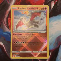 Radiant Charizard 020/159: Pokemon TCG Card - Radiant Rare Crown Zenith - Image 2