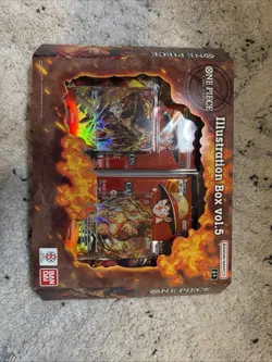 Bandai Namco One Piece Card Game Illustration Box vol.5 - Sabo & Ace Promo - Image 1