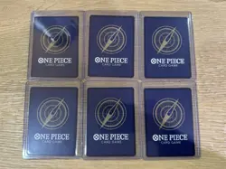 One Piece OP10- Royal Blood TCG English 6 SR Cards Lot - Image 2