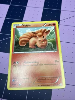 Pokemon Vulpix TCG Legendary Treasures Card 20/113 Regular Common - Image 1