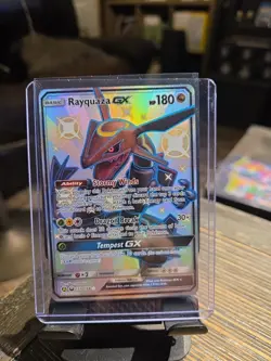 Pokemon TCG Shiny Rayquaza GX Promo Card 177a/168 Hidden Fates - Image 1