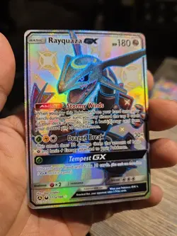 Pokemon TCG Shiny Rayquaza GX Promo Card 177a/168 Hidden Fates - Image 4