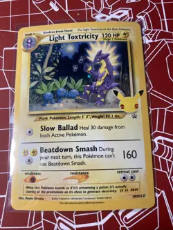 Light Toxtricity SWSH137 SWSH: Sword & Shield Promo Cards Holo - Image 1