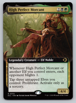 High Perfect Morcant Extended Art - Lorwyn Eclipsed MTG - Image 1