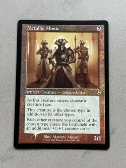 Metallic Mimic (Retro Frame Foil) #445 (R) MTG Innistrad Remastered (INR) ~ NM - Image 1