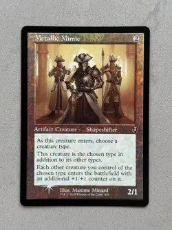 Metallic Mimic (Retro Frame Foil) #445 (R) MTG Innistrad Remastered (INR) ~ NM - Image 3