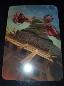 Sorcery Contested Realm Beta Gigantism Foil Unique Near Mint - Image 2