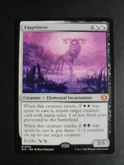 Emptiness Mythic MTG Lorwyn Eclipsed - Image 1