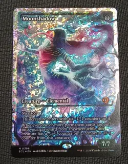 Moonshadow (0396) (Showcase) (Fracture Foil) Lorwyn Eclipsed Presale - Image 1