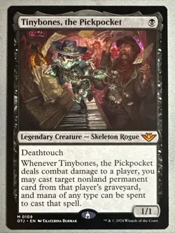 MTG / Tinybones, the Pickpocket / OTJ / #109 / Regular / Mythic / NM - Image 1