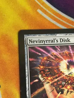 D1121 MAGIC GATHERING COMMANDER 2013 NEVINYRRAL'S DISK #248 LP R MTG - Image 3