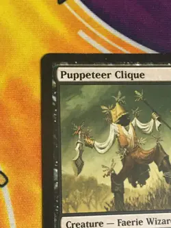 D1137 MAGIC GATHERING SHADOWMOOR PUPPETEER CLIQUE #75 LP R MTG - Image 3