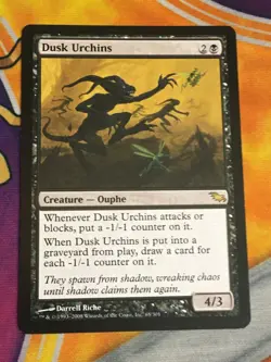 D1138 MAGIC GATHERING SHADOWMOOR DUSK URCHINS #65 LP R MTG - Image 1