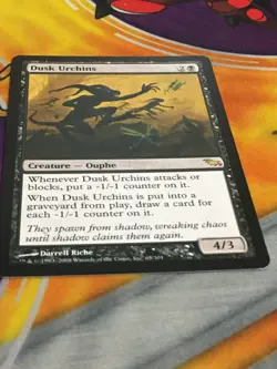 D1138 MAGIC GATHERING SHADOWMOOR DUSK URCHINS #65 LP R MTG - Image 2