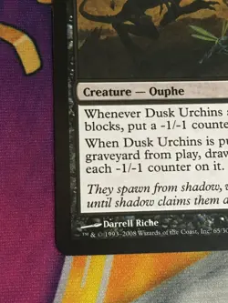 D1138 MAGIC GATHERING SHADOWMOOR DUSK URCHINS #65 LP R MTG - Image 4