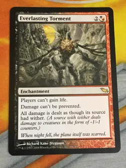 D1147 MAGIC GATHERING SHADOWMOOR EVERLASTING TORMENT #186 LP R MTG - Image 1