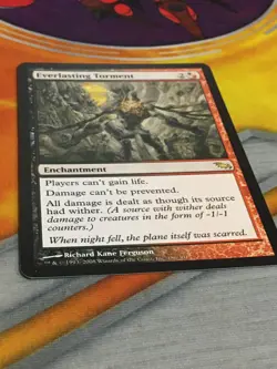 D1147 MAGIC GATHERING SHADOWMOOR EVERLASTING TORMENT #186 LP R MTG - Image 2