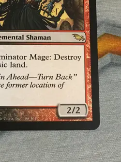 D1154 MAGIC GATHERING SHADOWMOOR FULMINATOR MAGE #188 MP R MTG - Image 5