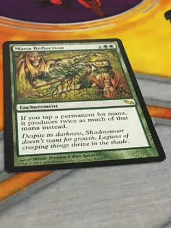D1156 MAGIC GATHERING SHADOWMOOR MANA REFLECTION #122 HP-DMG R MTG - Image 2