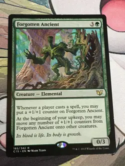 C5081 MAGIC MTG COMMANDER 2015 FORGOTTEN ANCIENT #185 R LP - Image 1