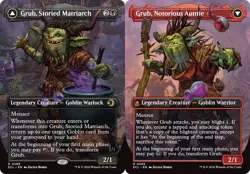 1x Grub, Storied Matriarch - Foil - Borderless - Lorwyn Eclipsed - Near Mint, En - Image 1
