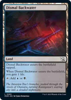 Dismal Backwater 0269 - FOIL - NM - March of the Machine MTG - Image 1