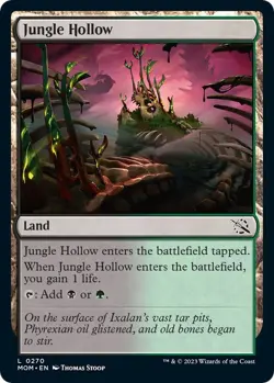 Jungle Hollow 0270 - REGULAR - NM - March of the Machine MTG - Image 1