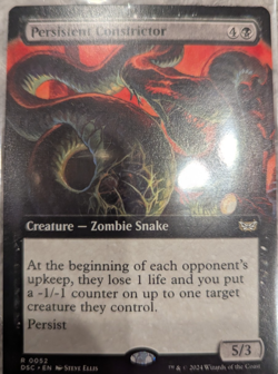 Persistent Constrictor (Extended Art) X1 DSC MTG Commander Duskmourn - Image 1