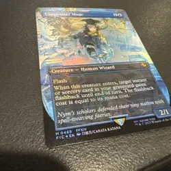 Snapcaster Mage FIC 0469 (Borderless) (Chocobo Track Foil) MTG Final Fantasy - Image 2