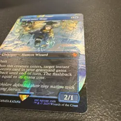 Snapcaster Mage FIC 0469 (Borderless) (Chocobo Track Foil) MTG Final Fantasy - Image 3