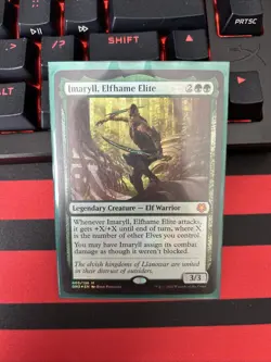 Imaryll, Elfhame Elite NEAR MINT FOIL #5 Game Night: Free-for-All MTG - Image 1