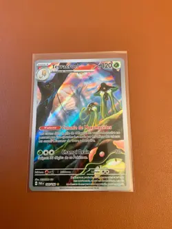 Carte Pokemon TERRACRUEL 185/182 Holo Secrete EV4 Ecarlate et Violet PAR FR NEUF - Image 1