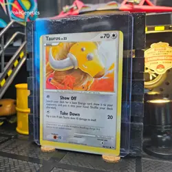Tauros Miscut Error Platinum Pokemon TCG 98/127 Common - Image 2