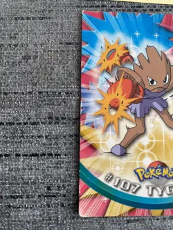 Carte Pokemon TOPPS Tygnon #107 Francais OCCASION - Image 3