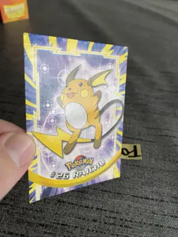 Pokemon TOPPS #26 Raichu Francais Occasion - Image 5