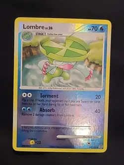 Lombre - Reverse Holo - 54/132 Secret Wonders - Pokemon TCG - 2007 - Image 1