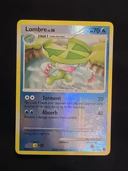 Lombre - Reverse Holo - 54/132 Secret Wonders - Pokemon TCG - 2007 - Image 2
