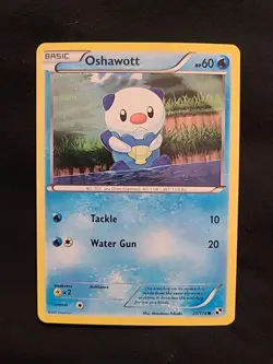 Pokemon TCG Oshawott - 27/114 Black & White - Pokemon TCG - 2011 Holo - Image 1