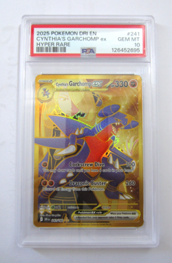 2025 Pokemon dri en Cynthias Garchomp ex hyper rare ***PSA 10*** GEM MT #D - Image 1
